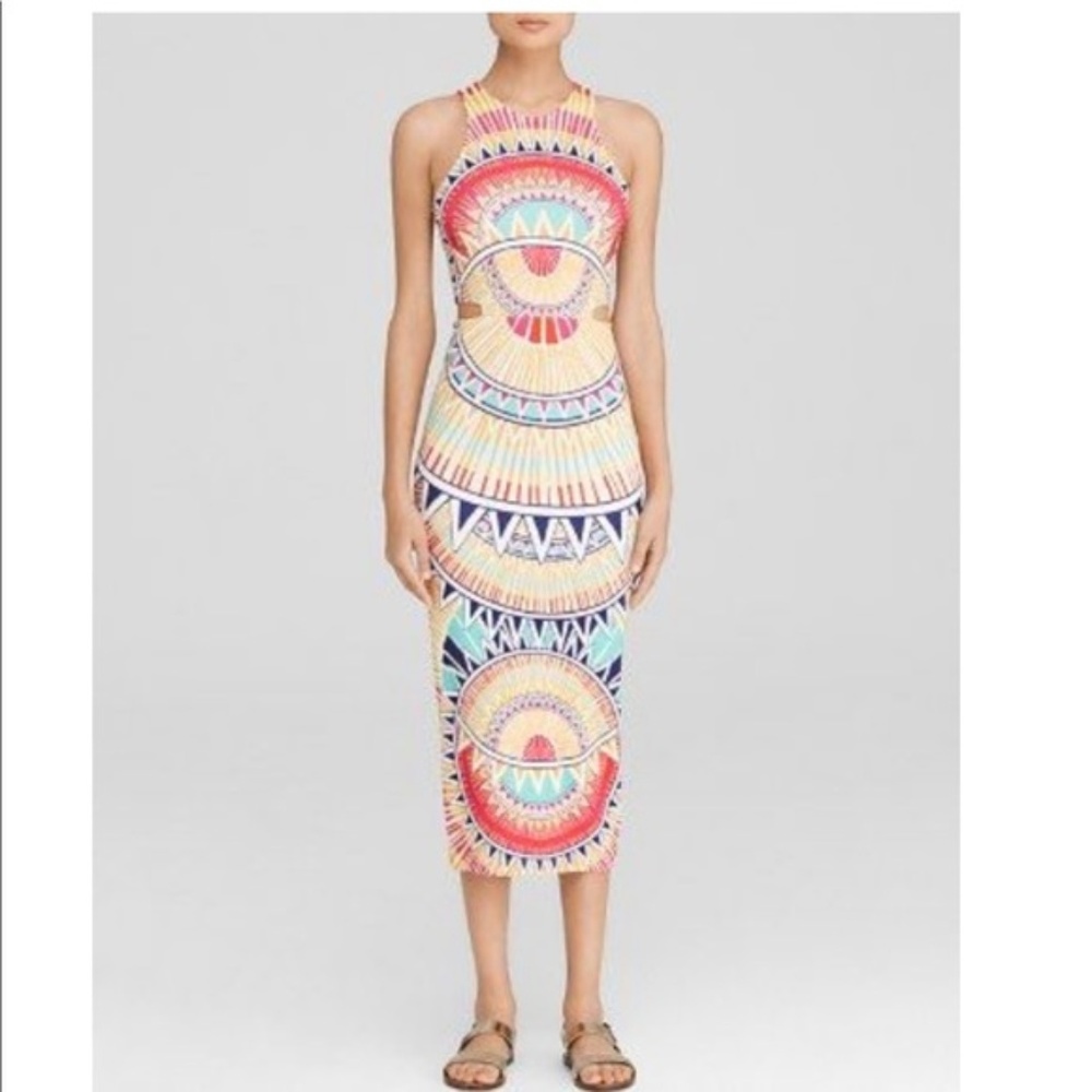 Mara Hoffman Ponte Cut Out Dress xs